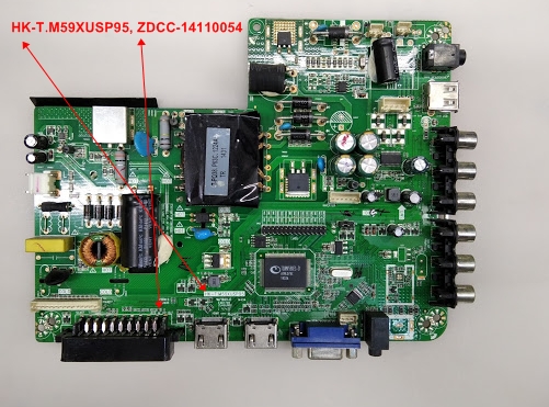 HK-T.M59XUSP95, ZDCC-14110054 , AWOX 40102 Main board