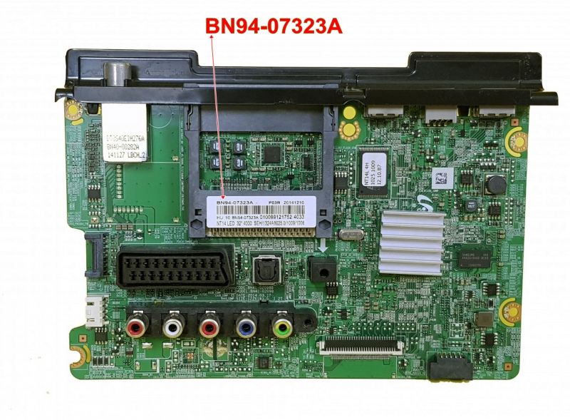 BN41-02098, BN94-07323A, SAMSUNG UE32H4000AW, Main Board parça