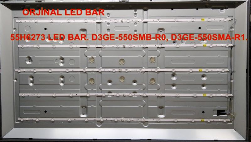  55H6273 LED BAR. D3GE-550SMB-R0, D3GE-550SMA-R1 parça
