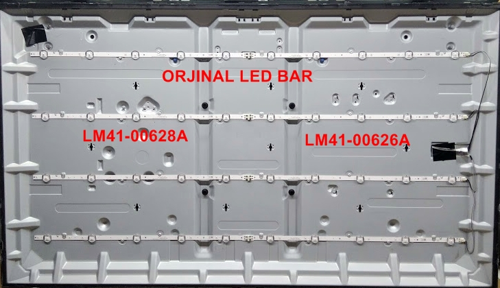 LM41-00628A ,LM41-00626A,UE49N5300AU LED BAR parça