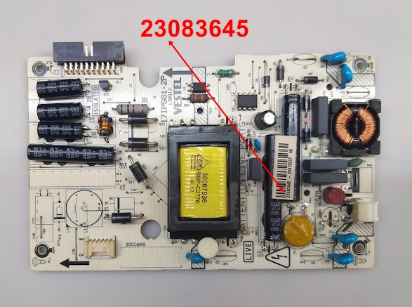 23083645 ,17IPS61-2P,Philips 24PFL2908H-12 power board parça